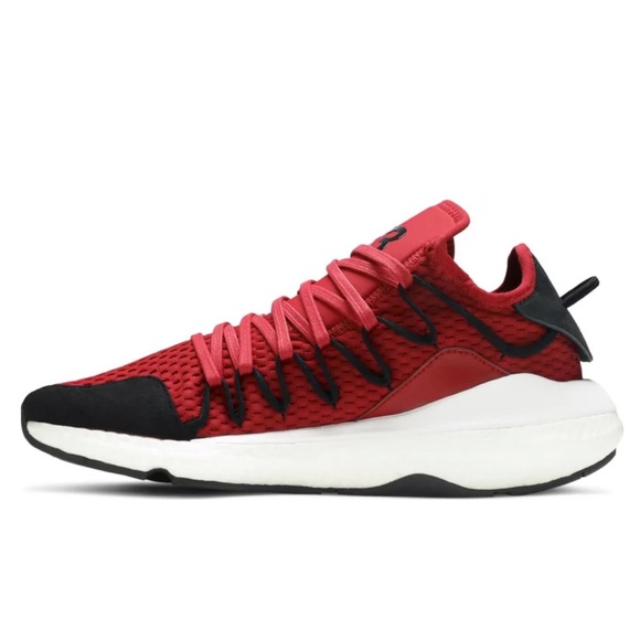 ADIDAS Y-3 KUSARI SPORT SNEAKERS in CHILI PEPPER - Picture 2 of 10